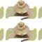OER 1955-57 Chevrolet Paint Divider Molding Clip Set , 6 Piece Set 748629