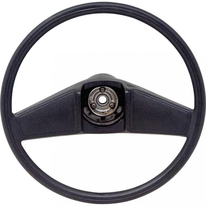 OER 1978-91 Chevy, GMC Pickup, Blazer, Jimmy, Suburban, Steering Wheel, with Deluxe Interior Trim Package, Black 9762307