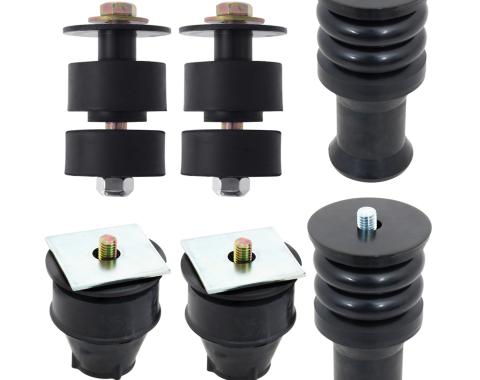 OER 1973-80 Chevy, GMC, Pickup, Body Mount Set, C20, Fleetside, Standard Cab, 2WD, 3/4 Ton, 6 Bushings, 30 Total Pieces T71201