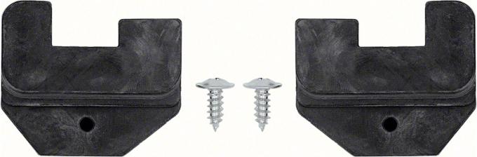 1961-64 Impala, 1962-63 Chevy II / Nova, Door Jamb Rubber Seals, U-Shape, Convertible, Pair