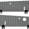 OER 1967-72 Chevrolet, GMC Pickup, Blazer, Jimmy, Suburban, Cowl Vent Trash Guard, Black Mesh, 2 Piece Set AP7236B