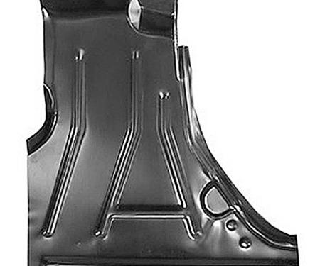 1971-96 Chevrolet/GMC G-Series Van, Floor Panel Patch, Front Partial Floor Pan Type, Driver Side