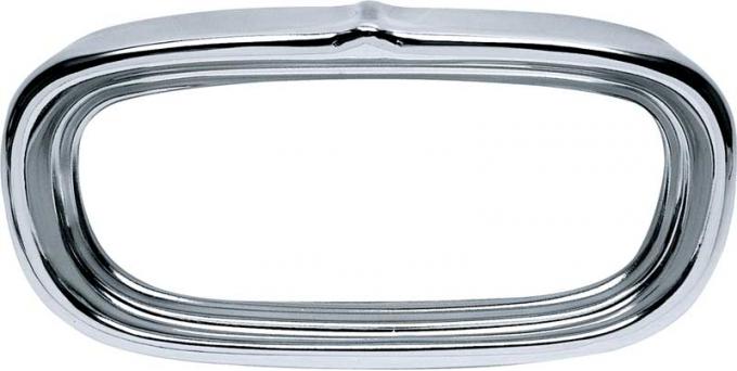 OER 1958-59 Chevrolet Truck, Park Lamp Bezel, Chrome, LH or LH, Each CX1568