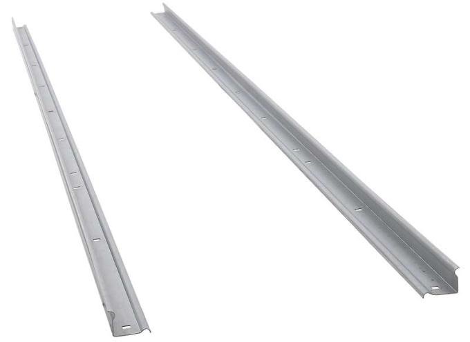 1947-53 Chevrolet, GMC, Bed Angle Strips, Long Bed, Stepside, Raw Steel, Paintable