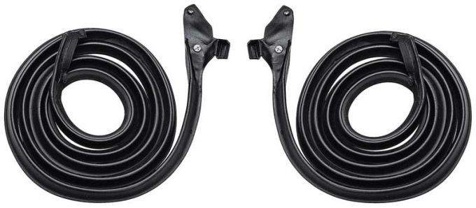 OER 1959-60 Impala/GM Full-Size, Door Frame Weatherstrip Seal, 2-Door Hardtop/Convertible, Pair 748784