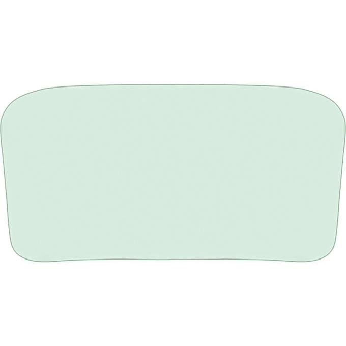 OER 1959-60 Impala, Bel Air, LeSabre, Eldorado, Catalina, Bonneville, Rear Window Glass, 2 Door Hardtop, Light Green Tinted BG3006T