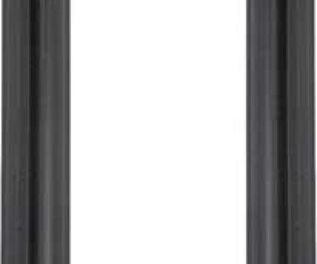 OER 1958-64 Impala, Bel Air, Quarter Window Vertical Weatherstrip, 2 Door, Hardtop, Convertible K9801