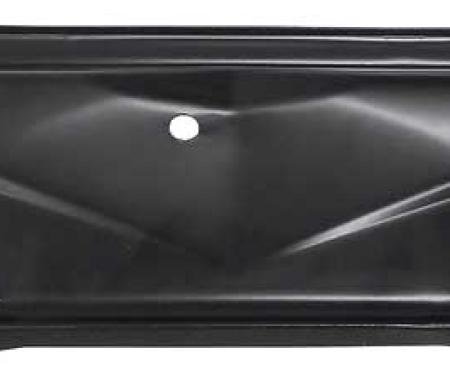 OER 1973-91 Chevy GMC, Fleetside Pickup, Rear Gravel Guard Shield, Bumper Bracket Cover, RH Passenger Side 325466