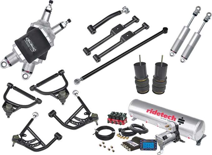 Full Size Chevy Air Ride Suspension Kit, Level 2, Complete, 1967-1970