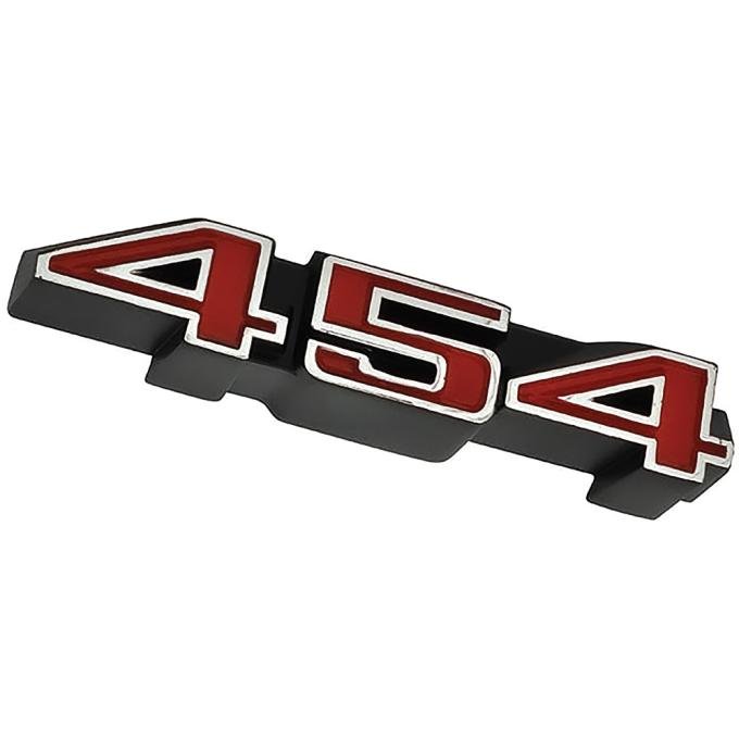 1971-75 Chevrolet Impala, Caprice, Lower Fender/Rocker Emblem, "454"