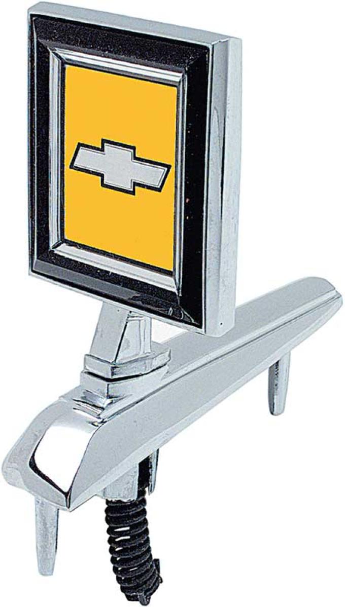 OER 1981-91 Chevrolet Pickup, Blazer, Suburban, Hood Ornament Emblem, with Hardware, GM Licensed 153428
