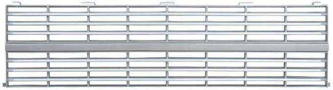 OER 1983-84 Chevy Pickup, Suburban, Blazer, Front Grill, Single Headlamp, Argent Silver T70049