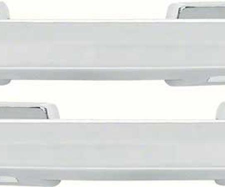 OER 1962-64 Impala, Front Arm Rest Base, Chrome, 2 or 4 Door, RH & LH, Pair K7949