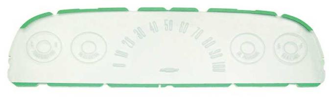 OER 1960-63 Chevrolet Truck, Instrument Panel Dash Lens, For Warning Lights DM1004