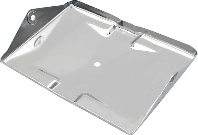 OER 1955-57 Chevrolet, GMC Truck, Battery Tray Bottom, Stainless Steel T70475