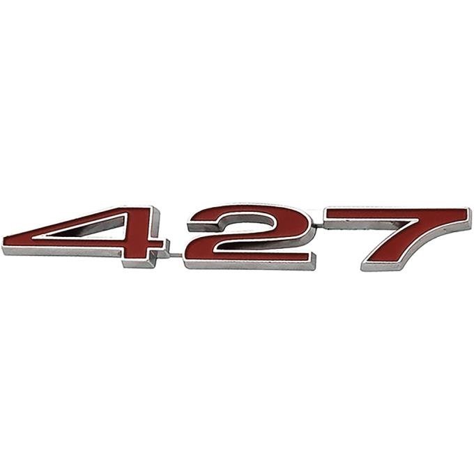 1966-67 Impala, Bel Air, Biscayne, Caprice, 427 Front Fender Emblem, Each