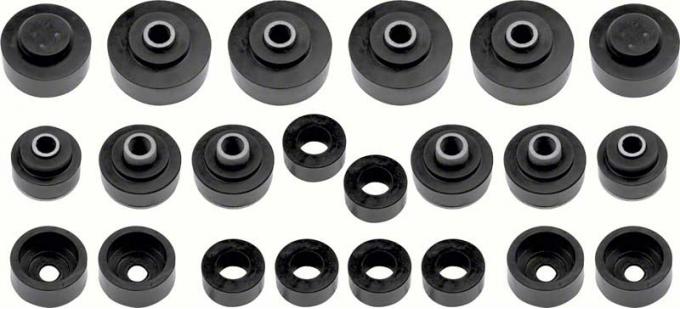 OER 1969-70 Impala / Full Size 2 Door Hardtop / Sedan Body Mount Bushing Set BM1007B