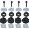 OER 1981-83 Chevy GMC Pickup, Standard Cab Mount Bushing Set, Front & Rear, 4 Bushings, 20 Piece Set T71211