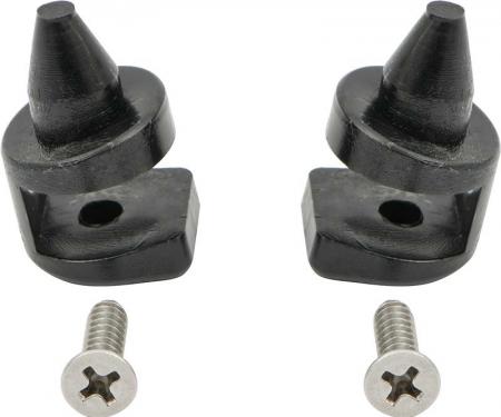 OER 1971-76 GM Full Size Convertible Header Bow Guide Pin Set With Hardware GP002
