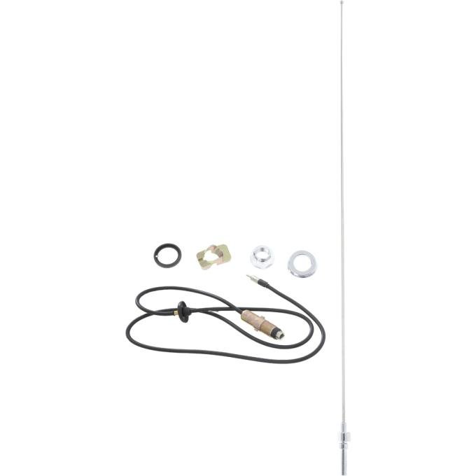 1967-72 Chevy, GMC Pickup, Blazer, Suburban, Fender Mount Antenna Assembly, FM Radio