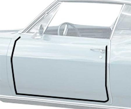 OER 1967-68 Impala / Caprice 2 Door Hardtop / Convertible Door Frame Weatherstrips B10011