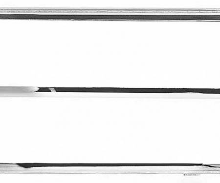OER 1965-70, Chevrolet, Impala, Brake Pedal Trim Plate, with Disc Brakes, Automatic Trans, Stainless Steel 3988105