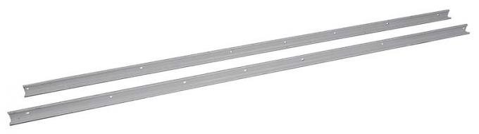 OER 1960-66 Chevrolet, GMC, Bed Angle Strips, 1/2, 3/4 Ton, Short Bed, Stepside, Stainless, Polished 110115