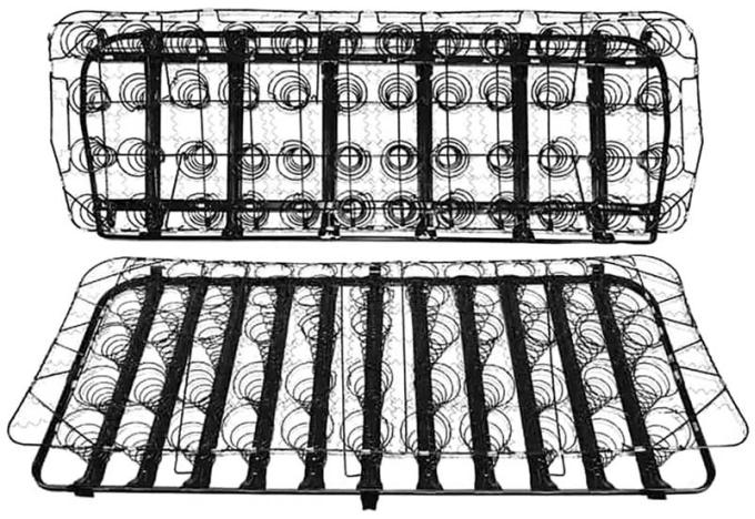 1947-52 Chevrolet, GMC Truck, Bench Seat Spring Assembly, Back and Bottom, Pair