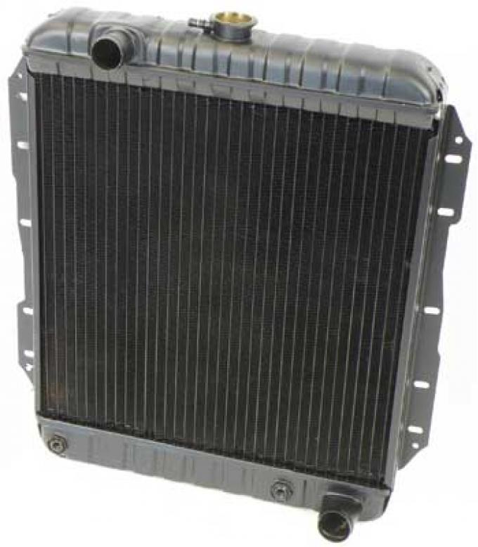 OER 1958-60 Impala/Full Size L6-235 W/ AT - Radiator 3 Row (19-3/4" X 19-1/4" X 2") Brass/Copper Core CRD1033A