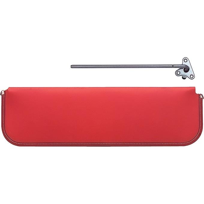 1947-53 Chevrolet/GMC Truck, Sun Visor, OE Style Cardboard, With Bracket, Red, RH