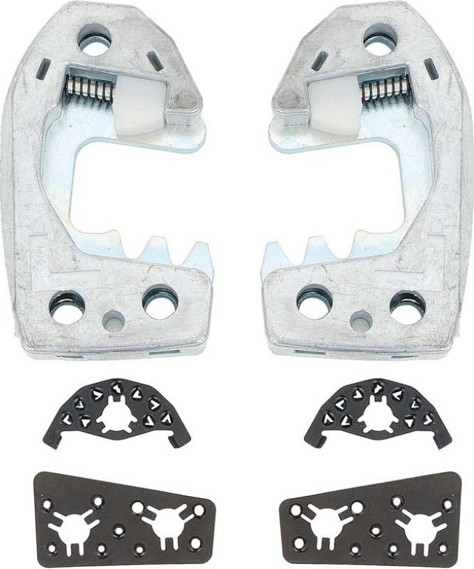 1963-64 Chevrolet Impala / Full Size / 1963-67 Chevy II / Nova, Door Latch Striker Plates