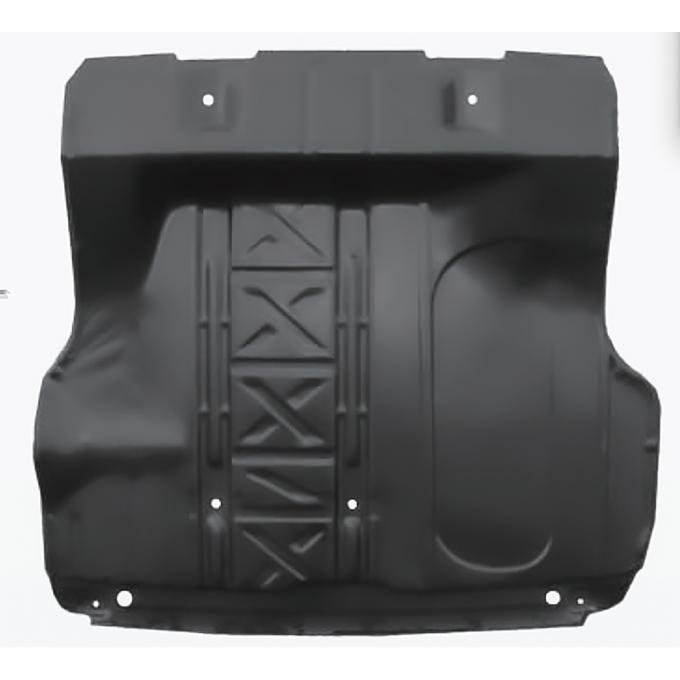 OER 1955-57 Chevrolet Bel Air, 150, 210, Complete Trunk Floor, Without Bracing, Without Spare Tire Well Cutout, Standard Replacement TF400808