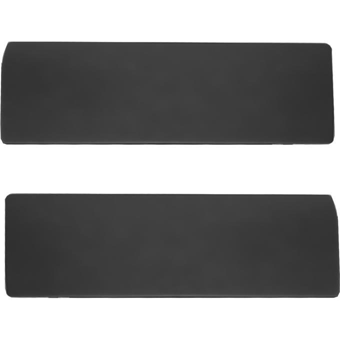 1947-55 Chevy, GMC Pickup Truck, Interior Door Panel Inserts, Padded Vinyl, Adhesive Backed, Black