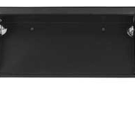 OER 1947-53 Chevy, GMC Pickup Truck, Rear Roll Pan, with License Plate Pocket & 2 License Lamps 153414