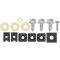 1973-91 Chevy, GMC Pickup, Blazer, Jimmy, Suburban, Manual Outer Door Mirror, Chrome, LH or RH, Each