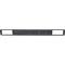 OER 1973-80 Chevy, GMC C10, Blazer, Jimmy, Suburban, Dash Trim Plate Molding, with AC, Black with Silver Accent 14252