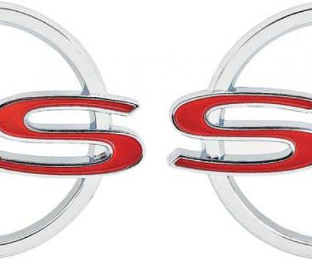 OER 1964 Impala SS Quarter Panel Emblems 3851724