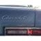 OER 1966, 68 Impala, Bel Air, Biscayne,"Chevrolet" Rear Trunk Emblem, Each, GM Licensed 4227044