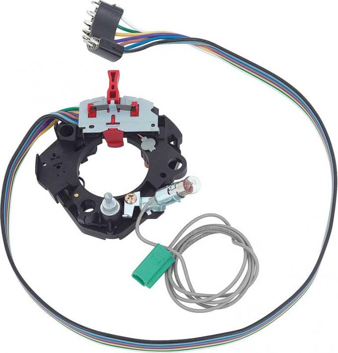 1967-72 Chevy, GMC Pickup, Blazer, Jimmy, Suburban, Turn Signal Switch, with Tilt Wheel, Correct "Red" Hazard knob
