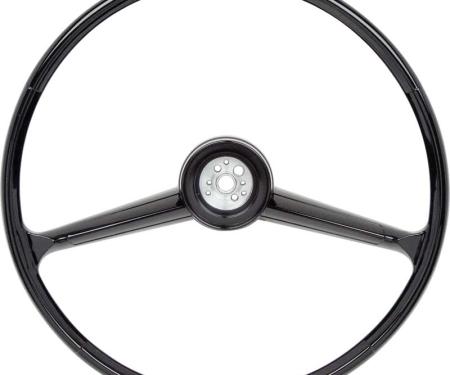 OER 1960-66 Chevrolet, GMC Pickup, Suburban, Standard Steering Wheel, 2 Spoke, Black CX1697