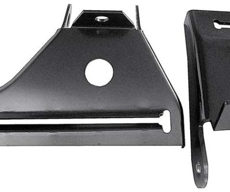 OER 1955-57 Chevy Bel Air, 150, 210, Nomad, Parking Brake Floor Brackets, except Convertible, Set TF126175
