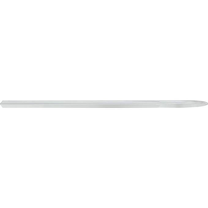 1957 Chevrolet, Bel Air, Quarter Panel Top Fin Molding, Chrome, 2-Door Hardtop or Convertible, without Retainer, LH or RH