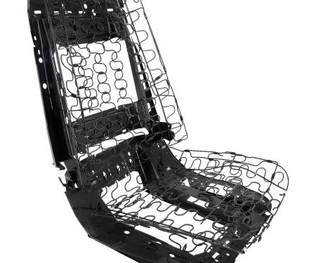 OER 1966-68 Impala, Caprice, Nova, Chevelle, Front Bucket Seat Frame Assembly, without Seat Tracks, LH Driver Side 14332