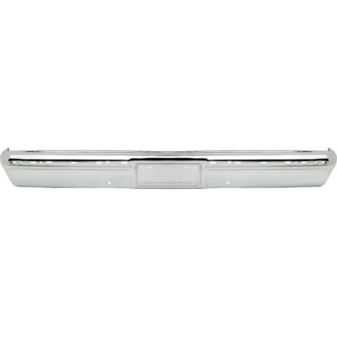 OER 1983-1991 Chevy, GMC Pickup, Blazer, Jimmy, Suburban, Front Bumper, Chrome, with Impact Strip Holes, "Show Quality" T70010B