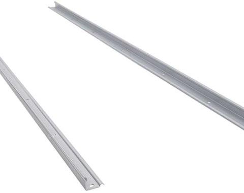 1963-66 Chevrolet, GMC Stepside, Bed Angle Strips, Long Bed, Raw Steel, Paintable
