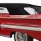 1959-60 GM B-Body Convertible, Top Only, Vinyl, Black