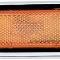 OER 1981-91 GM Truck, Front Side Marker Lamp, Amber, With Polished Trim Bezel and Gasket, RH, Passenger Side 915558