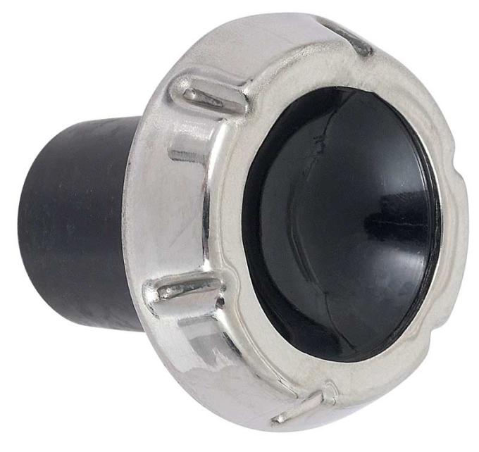 OER 1964-66 Chevrolet/GMC Truck, Suburban, Radio Knob, Black And Stainless Steel CX1027