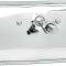 1954-59 Chevy Bel Air, 150, 210, Nomad, Pickup Truck, Stainless Steel Inner Rear View Mirror, Standard Interior