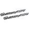 OER 1969-72 Chevrolet Pickup, Suburban,"Custom / 20" Front Fender Emblem Set, with Hardware, Pair 3953663